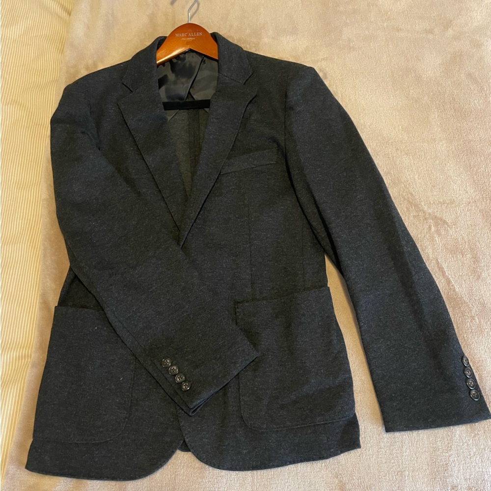 J Crew Charcoal Blazer Men’s S,